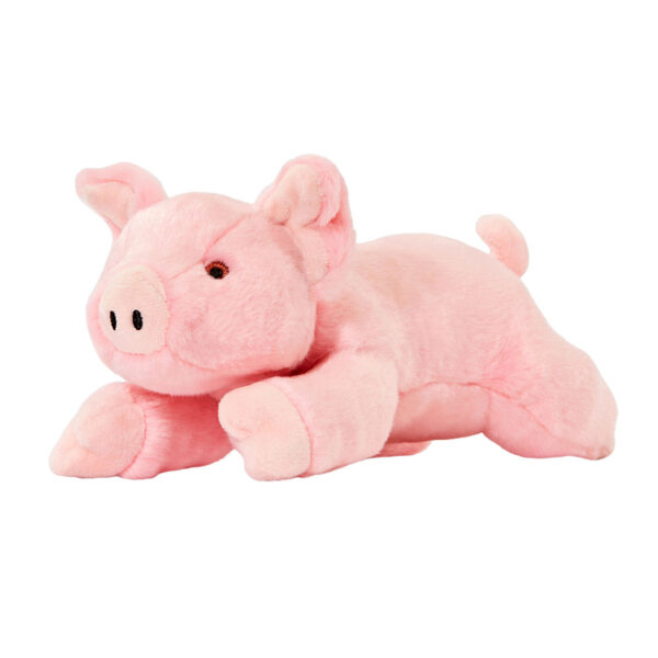 Fluff & Tuff Petey Pig Durable Plush Dog Toy (Medium)