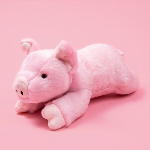 Fluff & Tuff Petey Pig Durable Plush Dog Toy (Medium)
