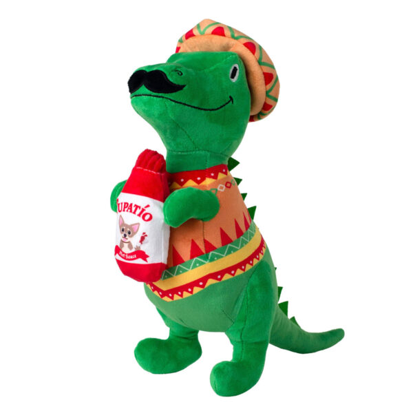 Petshop by Fringe Studio Fiesta-Saurus Plush Dog Toy
