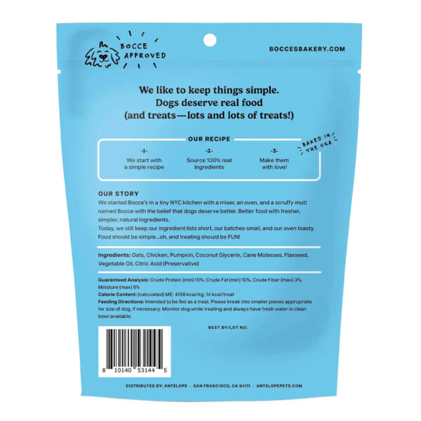 Bocce's Bakery Circus Magician's Chik'n Soft and Chewy Dog Treats