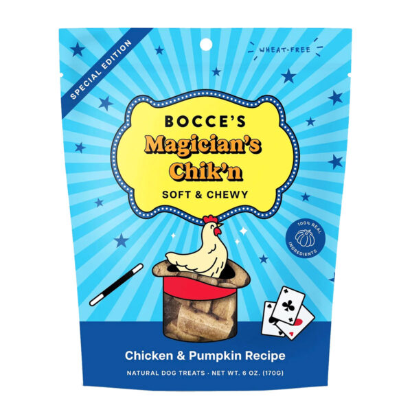 Bocce's Bakery Circus Magician's Chik'n Soft and Chewy Dog Treats