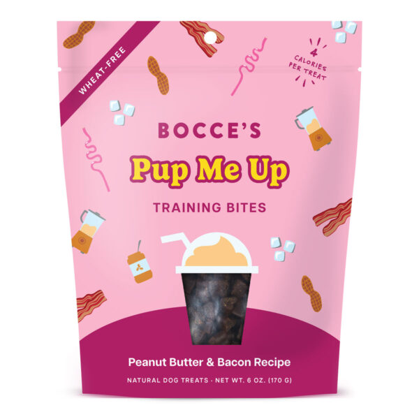Bocce's Bakery Pup Me Up Shake Dog Training Bites